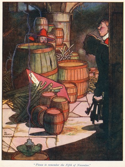 Please to Remember the Fifth of November by William Heath Robinson