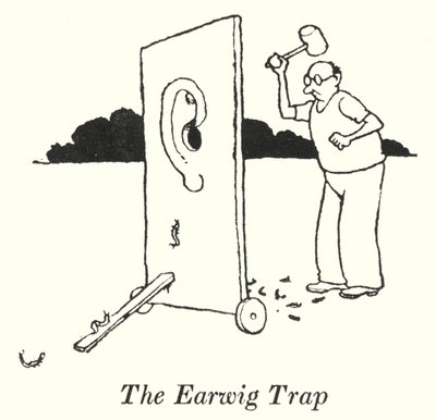 The Earwig Trap by William Heath Robinson