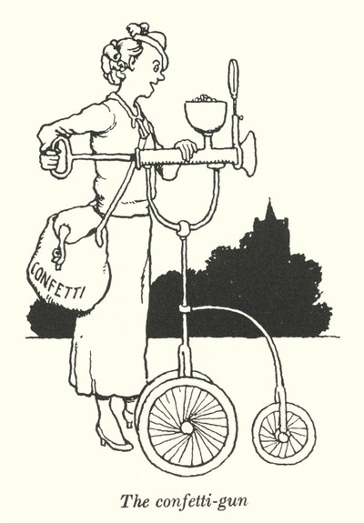 The Confetti-Gun by William Heath Robinson