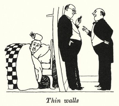 Thin walls by William Heath Robinson
