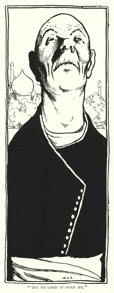 Try to lord it over me by William Heath Robinson