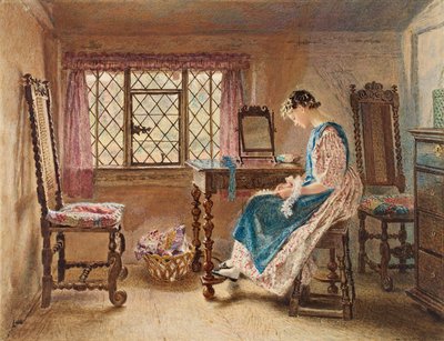 Preparing for Sunday, c.1832 by William Henry Hunt