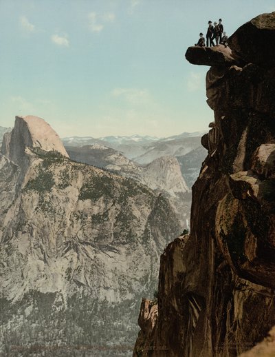 Glacier Point and South Dome, Yosemite Valley, California by William Henry Jackson