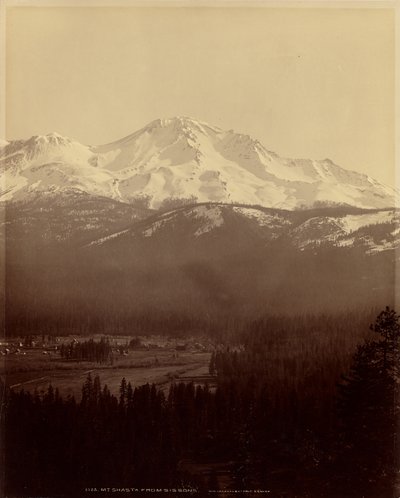 Mount Shasta from Sissons by William Henry Jackson