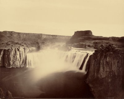 Shoshone Falls, Idaho by William Henry Jackson