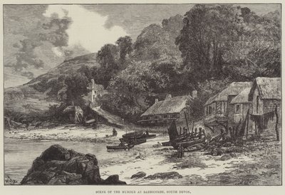 Scene of the Murder at Babbicombe, South Devon by William Henry James Boot