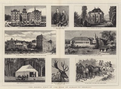 The Recent Visit of the Duke of Albany to Germany by William Henry James Boot