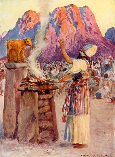 The Golden Calf by William Henry Margetson
