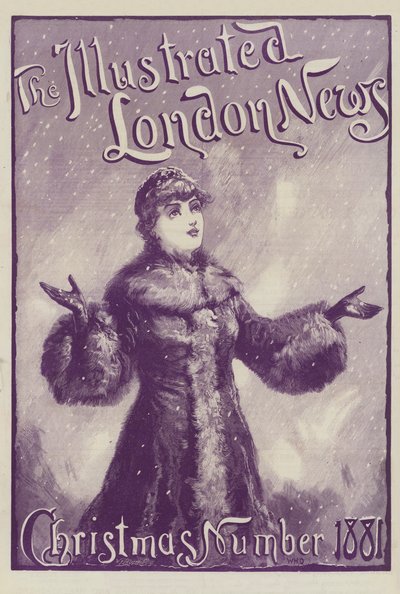 Front Cover of the Christmas Number by William Heysham Overend