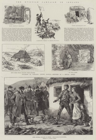 The Eviction Campaign in Ireland by William Heysham Overend