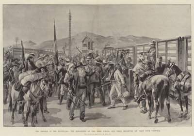 The Trouble in the Transvaal, the Disbanding of the Boer Forces, and their Departure by Train from Pretoria by William Heysham Overend