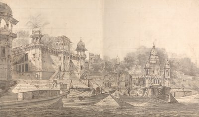 View of Part of the City of Benares by William Hodges