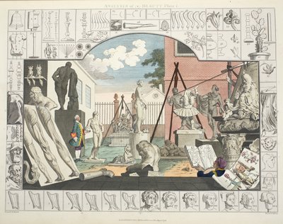 Analysis of Beauty, Plate 1, illustration from 