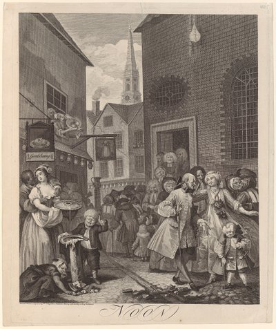 Noon by William Hogarth