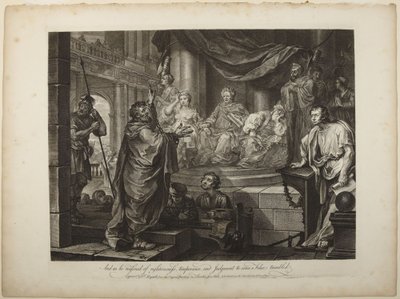 Paul Before Felix by William Hogarth