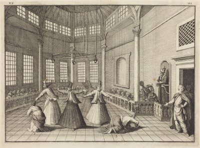 The Inside of a Mosque by William Hogarth