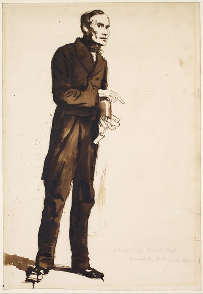 A Porter to the Hogarth Club by William Holman Hunt