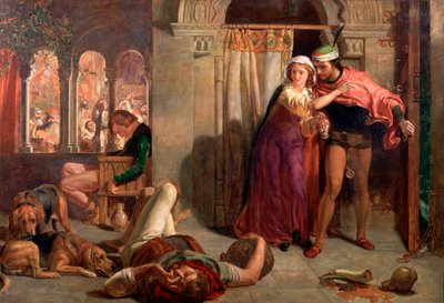 The Eve of St Agnes, 1848 by William Holman Hunt