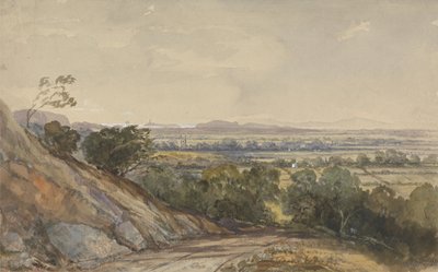 Cleeve, Somerset, with Bridgewater Bay in the Distance by William James Muller