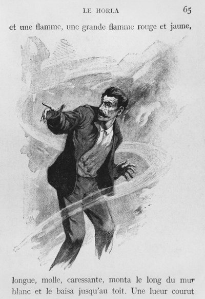 The narrator, illustration from 