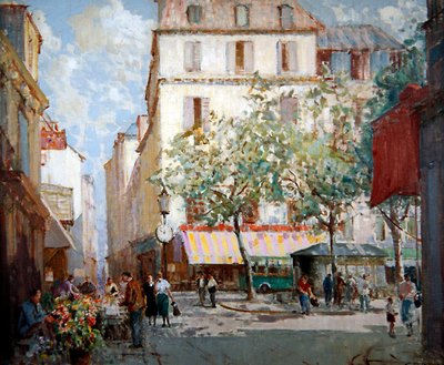 A Square in Paris by William Lee Hankey