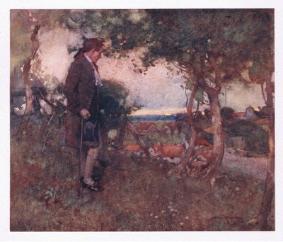 There as I Passed Careless Steps and Slow, the Mingling Notes Came Softened from Below by William Lee Hankey