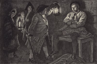 The Bailie Discovers Rob Roy in the Gaol by William Lockhart Bogle
