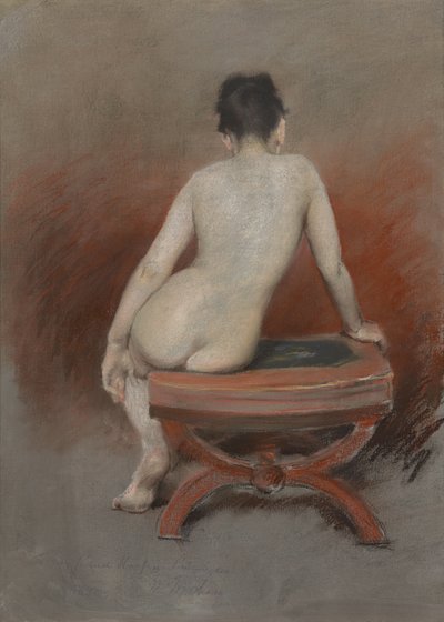 Back of a Nude by William Merritt Chase