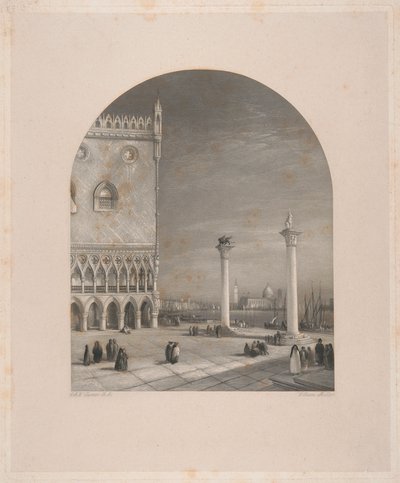 Venice - the Piazzetta by William Miller