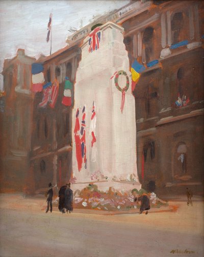 The Cenotaph (Morning of the Peace Procession) by William Nicholson