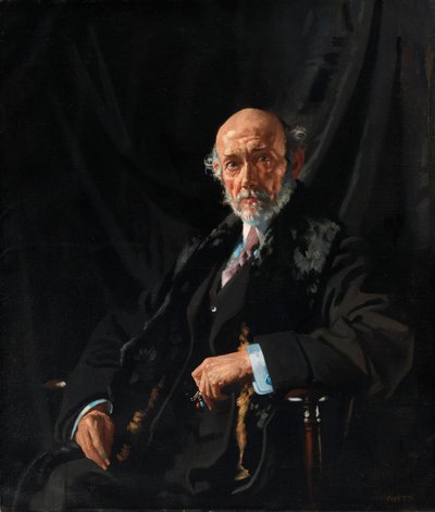Portrait of Dr E.J. Dillon, War Correspondent and Publicist by William Orpen