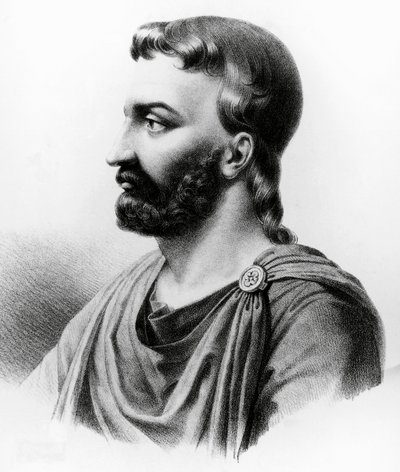 Portrait of Aulus Cornelius Celsus, Latin Writer, Roman Encyclopedist and Physician by Nicolas Toussaint Charlet