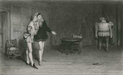 Prince Henry, Points, and Falstaff, King Henry IV, First Part by William Quiller Orchardson