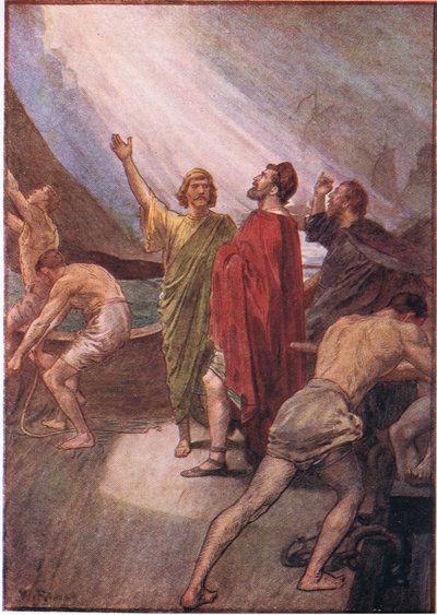 Timoleon Setting Sail for Sicily by William Rainey