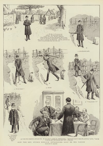 How the Reverend Stymie Niblock introduced Golf to his Parish by William Ralston