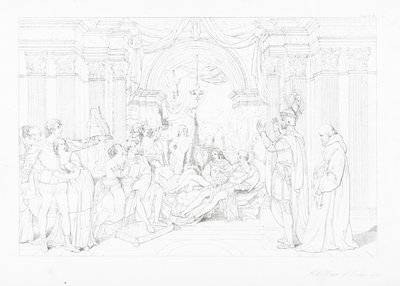 Illustration for The Castle of Indolence by James Thomson by William Rimer