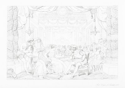 Illustration for The Castle of Indolence by James Thomson by William Rimer