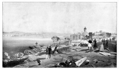 Sebastopol from the Rear of Fort Nicholas by William Crimea Simpson