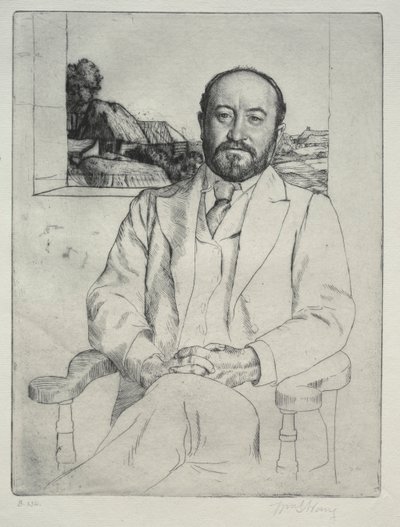 C. J. Knowles, 1894 by William Strang