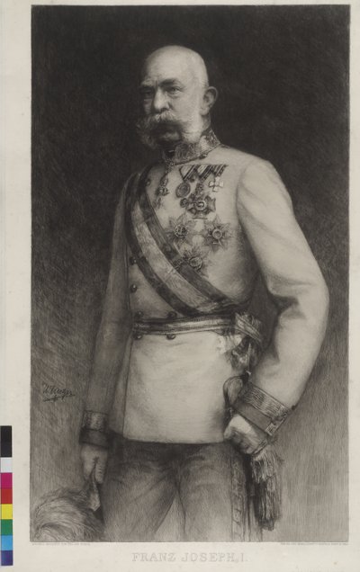 Franz Joseph I in Gala Uniform of a Field Marshal by William Unger