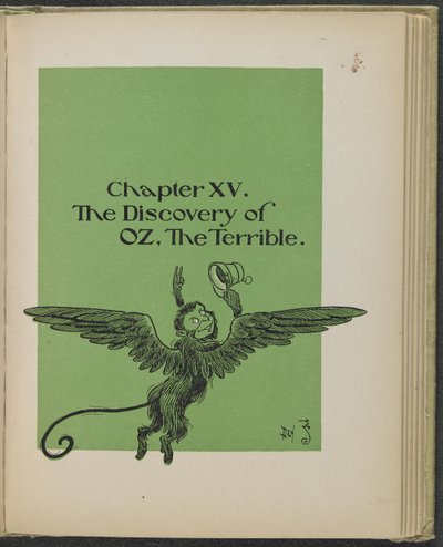 Illustration from "The Wonderful Wizard of Oz" by Lyman Frank Baum by William Wallace Denslow
