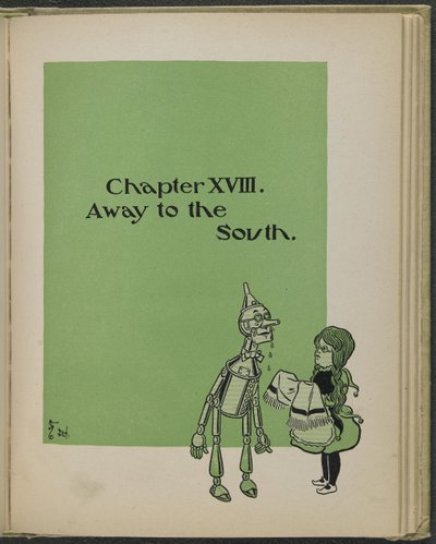 Illustration from "The Wonderful Wizard of Oz" by Lyman Frank Baum by William Wallace Denslow