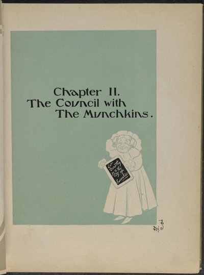 Illustration from "The Wonderful Wizard of Oz" by Lyman Frank Baum by William Wallace Denslow