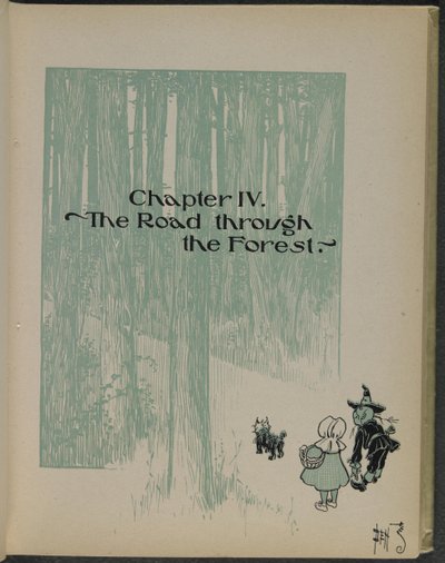 Illustration from "The Wonderful Wizard of Oz" by Lyman Frank Baum by William Wallace Denslow