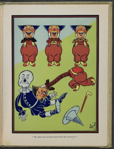 Illustration from "The Wonderful Wizard of Oz" by Lyman Frank Baum by William Wallace Denslow