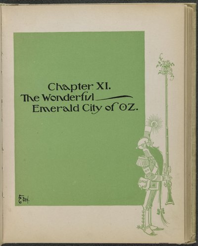 Illustration from "The Wonderful Wizard of Oz" by Lyman Frank Baum by William Wallace Denslow