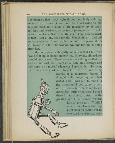 Illustration from "The Wonderful Wizard of Oz" by William Wallace Denslow