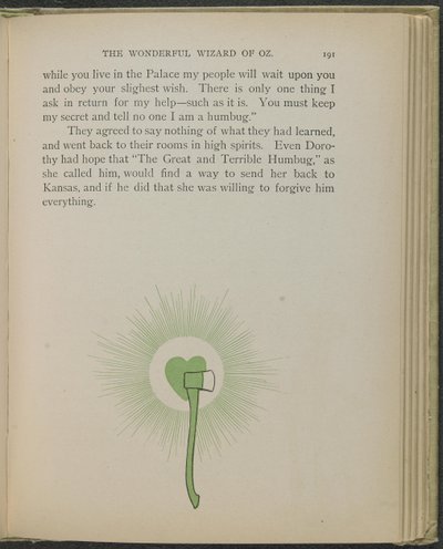 Illustration from "The Wonderful Wizard of Oz" by William Wallace Denslow