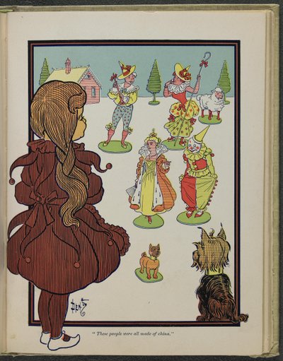 Illustration from "The Wonderful Wizard of Oz" by William Wallace Denslow