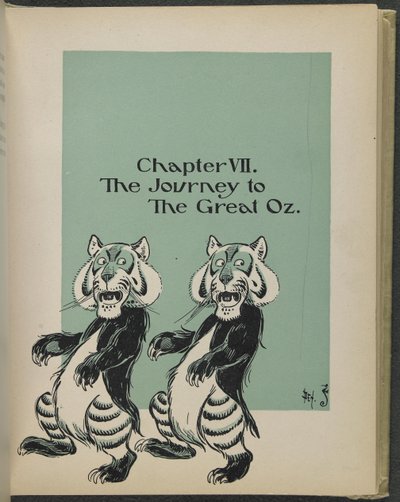 Illustration from "The Wonderful Wizard of Oz" by Lyman Frank Baum by William Wallace Denslow